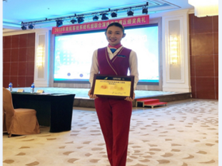 空中乘務專業優秀畢業生—高泉泉